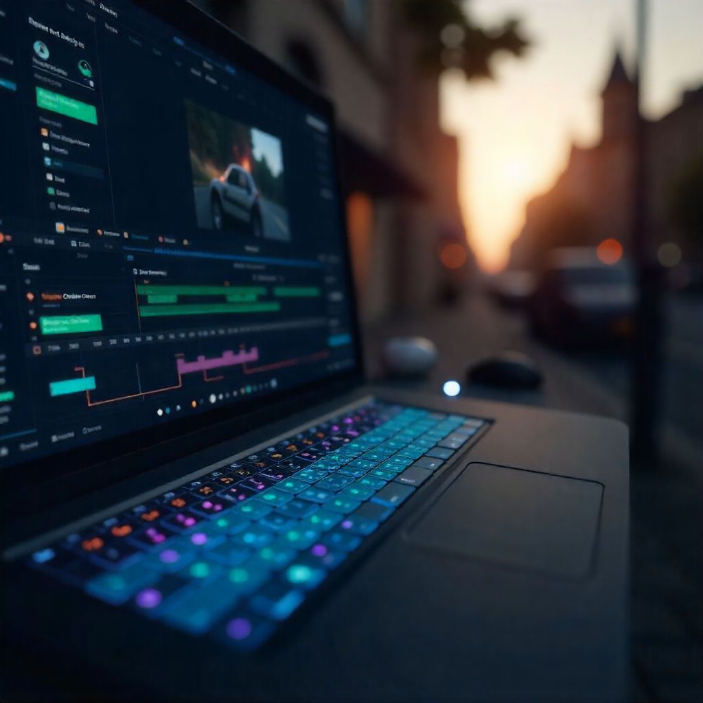 Video editing workspace